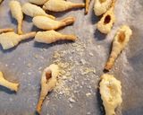 Foto del passaggio 4 della ricetta Cucchiaini di pasta sfoglia con crema di prosciutto cotto