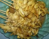 Foto langkah ke 4 dari resep Sate Jamur Tiram.