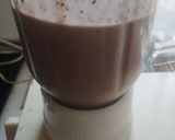 عکس مرحله 3 از دستور شیک بیسکوئیت و شکلات 🍫🥯 🍌🥛