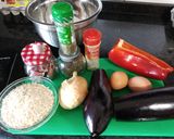 Foto del paso 1 de la receta Hamburguesas de berenjena
