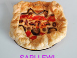 Pastel de hojaldre vegetal