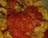 A picture of step 3 of Chicken Achar gosht.