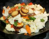 A picture of step 3 of Stir-Fried Chinese Vegetables, Jon Style.
