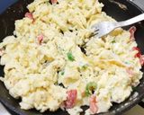 A picture of step 4 of Egg burji gravy.