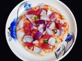 গার্লিক পিজ্জা(garlic pizza recipe in Bengali)