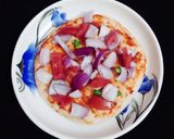 গার্লিক পিজ্জা(garlic pizza recipe in Bengali) রেসিপি ধাপ - 4 ছবি