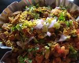 A picture of step 5 of Chana chat.