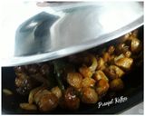 A picture of step 4 of Soya Chunk Chilli Paneer.