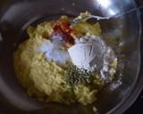 A picture of step 9 of Kanji Vada.