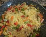 Foto del paso 3 de la receta: Fideos chinos con verduras