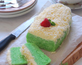 Foto langkah ke 6 dari resep Brownies Kukus Pandan 2 telur.