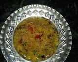 A picture of step 4 of Leftover fried rice.