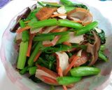 芹菜炒豆乾的食譜步驟3照片