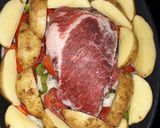 Foto del paso 2 de la receta: Carne al horno con vegetales