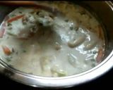 A picture of step 6 of Korean rice cake.