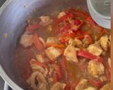 Foto del paso 3 de la receta: Pollo marinado y verduras al horno