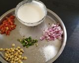 A picture of step 11 of Lemon Rice With Masala curd.