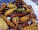 आलू भुजिया (aloo bhujiya recipe in Hindi) रेसिपी चरण 3 फोटो