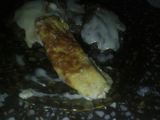 Patys con omelette y queso