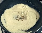 A picture of step 2 of Semolina-Coconut Modak.