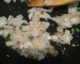 A picture of step 2 of Cabbage Curry.
