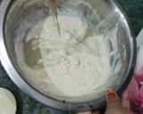 A picture of step 5 of No bake banana 🍌 cheese chilled cake in bowl.