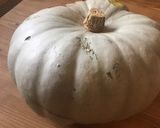 A picture of step 1 of Salted Pumpkin Skin Chips.