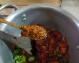 A picture of step 9 of Bhuni Lauki.