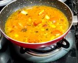 A picture of step 8 of Paneer tikka masala.