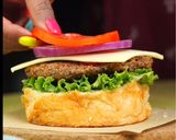 A picture of step 13 of Rajma Kebab Sandwich￼.