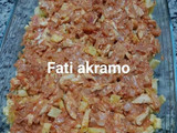 غراتان بنكهة الشاورما و كريمة الجبن بنين تحفة