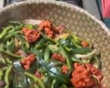 A picture of step 5 of Rajas con Chorizo.
