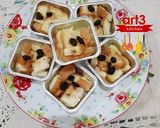 Foto langkah ke 5 dari resep Stup / puding Roti kukus.