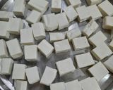 A picture of step 1 of Mughlai Paneer.