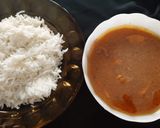A picture of step 5 of Chicken Qorma.