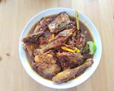 Foto langkah ke 9 dari resep Ayam masak kecap rasa panggang.