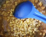 A picture of step 2 of Raw banana and Chana dal sabji.