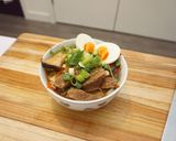 A picture of step 18 of Beef & Tomato Noodles.