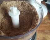 A picture of step 2 of Banoffee pie my way.
