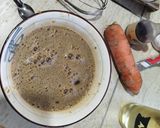 Foto del paso 2 de la receta: Budín integral de zanahoria y naranja 🧡✨