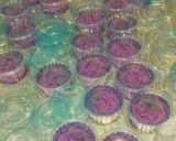 Foto langkah ke 10 dari resep Puding Mawar Taro Leci.