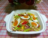 Gambar langkah 12 resipi Salad Telur Asin Thai.