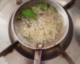 A picture of step 5 of Khandvi.