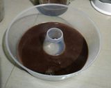 Foto langkah ke 2 dari resep Puding Coklat Biskuit Roma Kelapa.