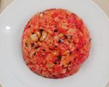 Hình bước làm 3 của món Xôi đậu trắng thanh long