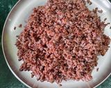 A picture of step 1 of Red Rice Pulao.
