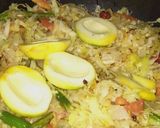 A picture of step 9 of Chinese Peshaware biryani 😋.