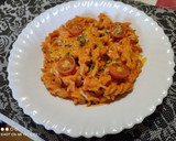 Foto del paso 5 de la receta: Espirales con salsa de queso y tomate en 15 minutos