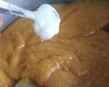 A picture of step 4 of Mango kalakand.