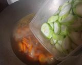 Foto langkah ke 4 dari resep Soun Kuah oyong wortel.